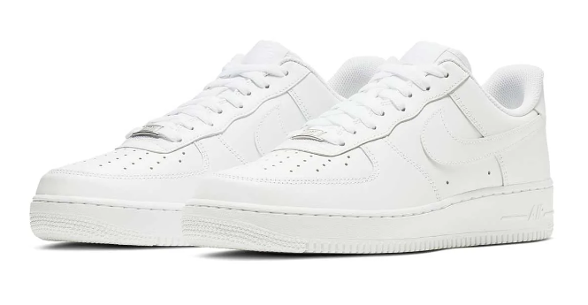 Nike Air Force 1 '07 Triple White Men's Sneakers | Blank Canvas