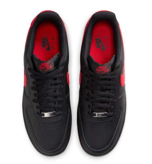 Nike Air Force 1 Low '07 'Bred' Men's Sneakers | Afterdark Ledger