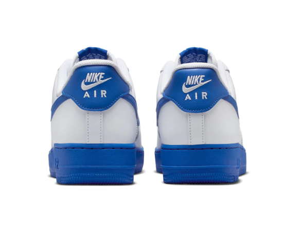 Nike Air Force 1 Low '07 White/Game Royal Men's Sneakers | Cobalt Footnotes