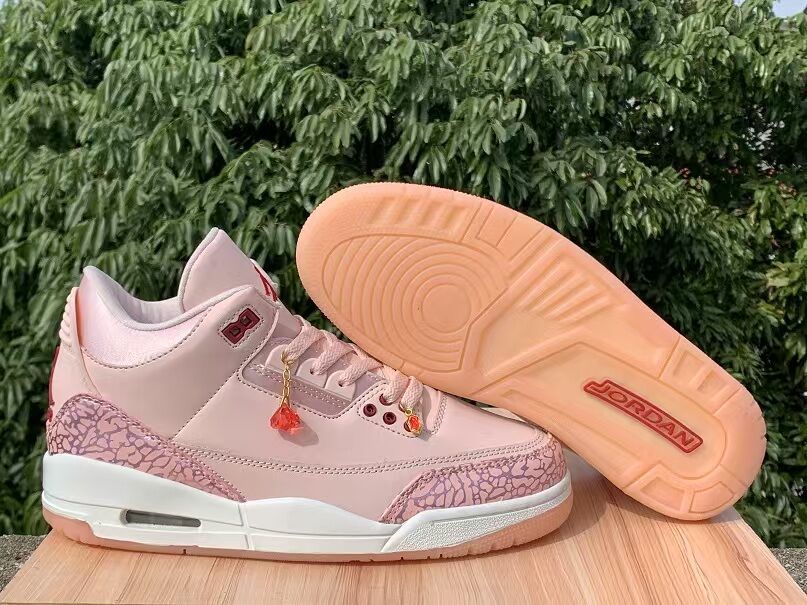 Air Jordan 3 Retro Pink Regular Batch | Petal Detour