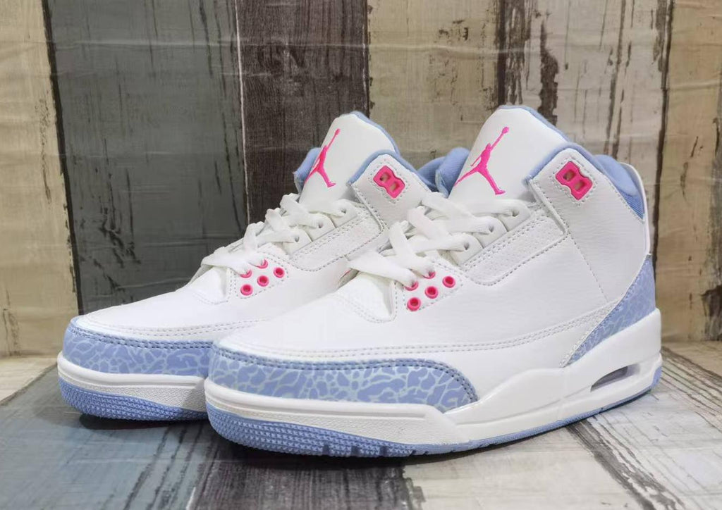 Air Jordan 3 Retro Men's Off-White/Pink/Red | Rose Undertone