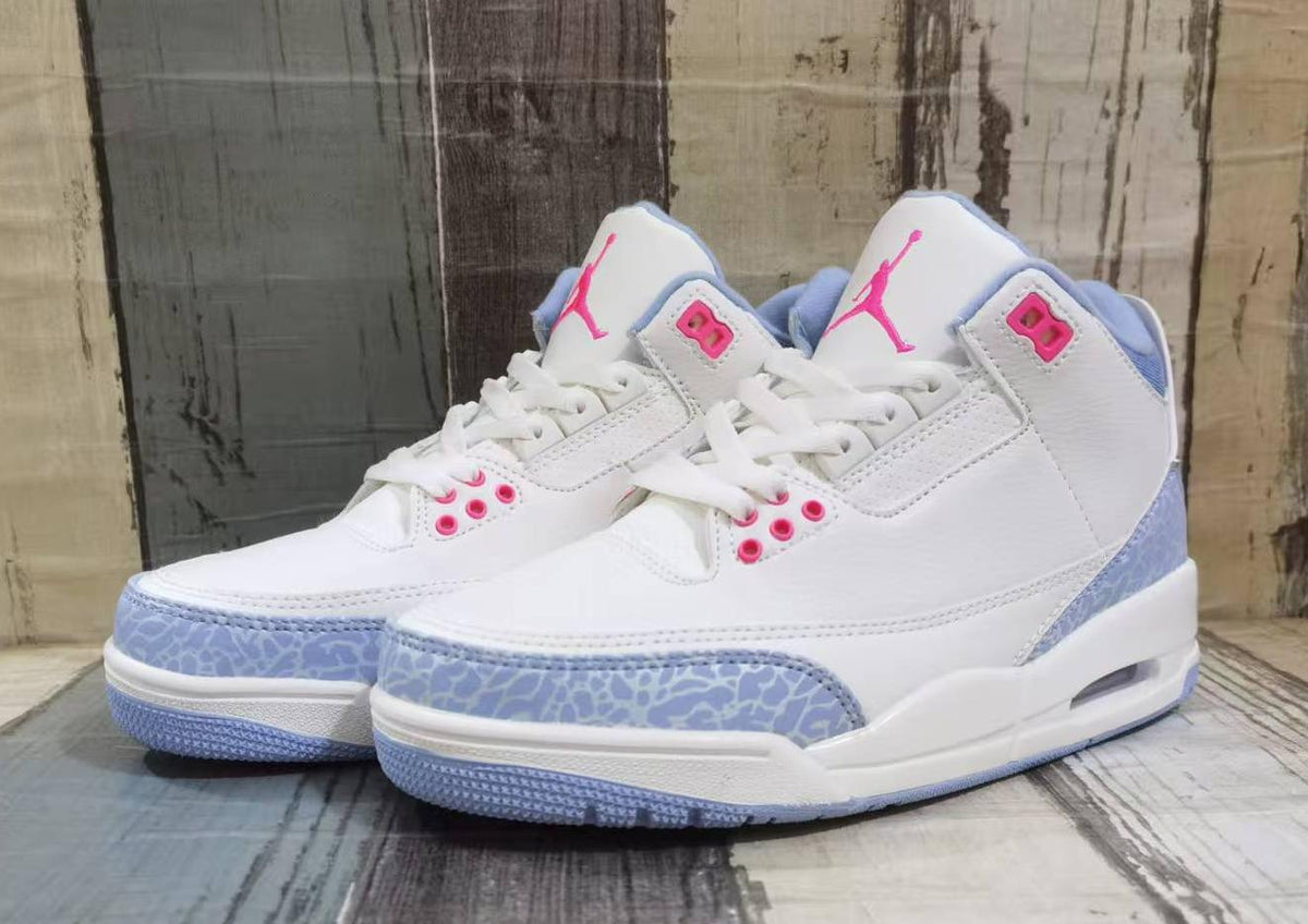 Air Jordan 3 Retro Men's Off-White/Pink/Red | Rose Undertone