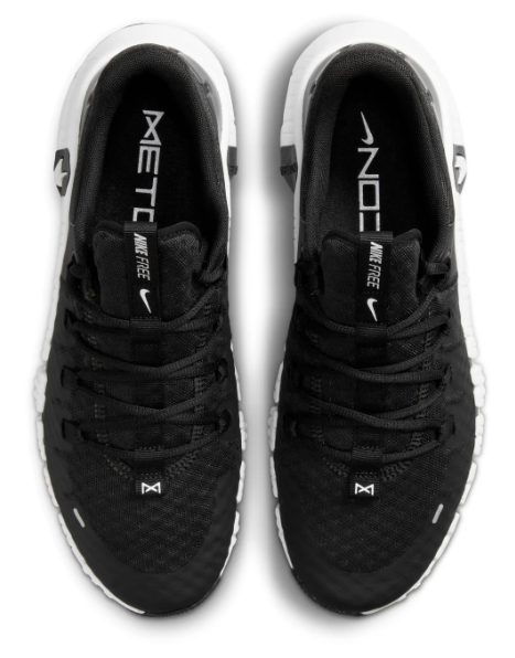 Nike Men's Free Metcon 5 Black/White | Contrast Routine
