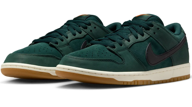 Nike SB Dunk Low Orange Label 'Deep Fir' | Evergreen Offbeat