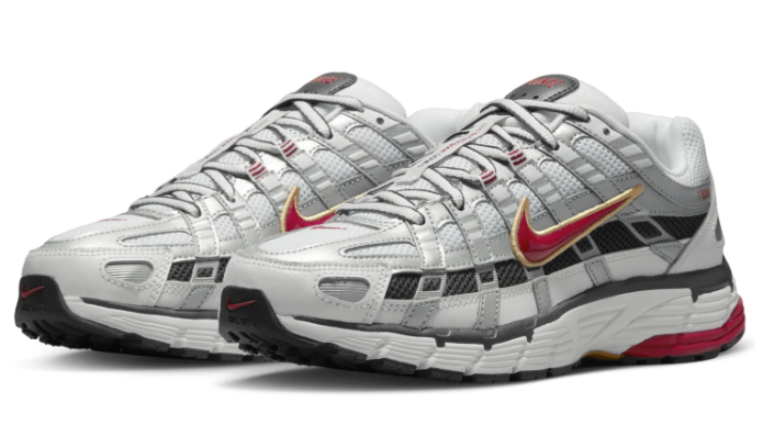 Nike P-6000 CNPT Women's 'Metallic Silver Red' | Scarlet Frequency