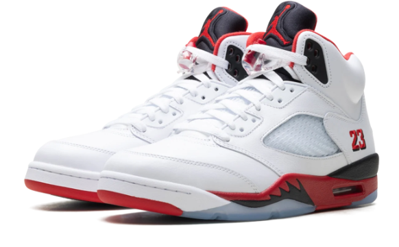 Air Jordan 5 Fire Red - Black Tongue (2025) HQ7978 101 | Scarlet Setlist