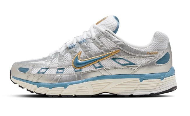 Nike P-6000 Metallic Silver Aegean Storm | Silver Drift Edit