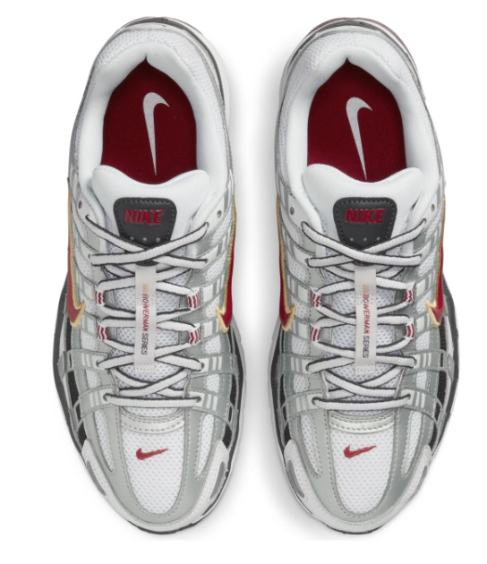 Nike P-6000 CNPT Women's 'Metallic Silver Red' | Scarlet Frequency