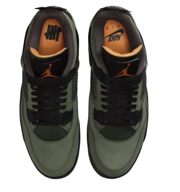 Air Jordan 4 x Undefeated 'Deep Green' 2025 IB1519-200 | Evergreen Dispatch