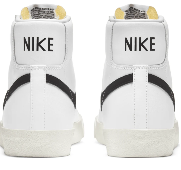 Nike Blazer Mid '77 Vintage White/Black | Retro Frame