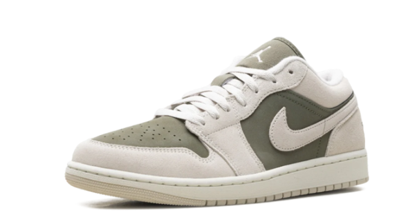 Air Jordan 1 Low SE Medium Olive Sail | Olive Fieldnotes