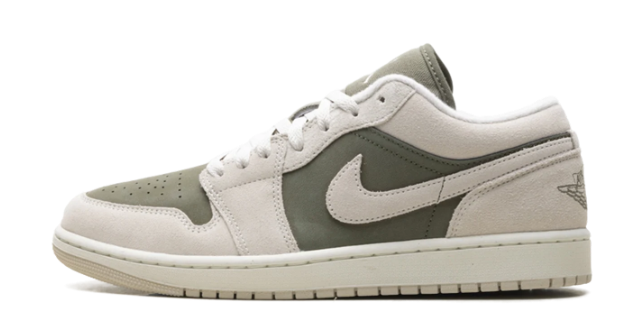 Air Jordan 1 Low SE Medium Olive Sail | Olive Fieldnotes