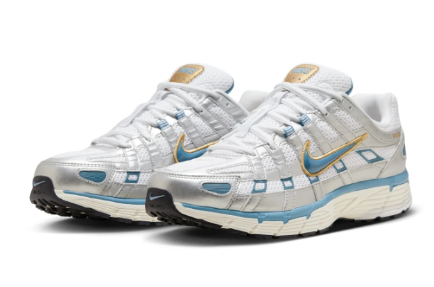Nike P-6000 Metallic Silver Aegean Storm | Silver Drift Edit