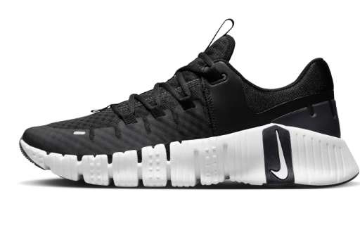Nike Men's Free Metcon 5 Black/White | Contrast Routine