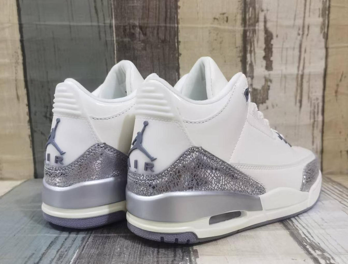 Air Jordan 3 Retro Men's Beige-Silver | Dune Meridian