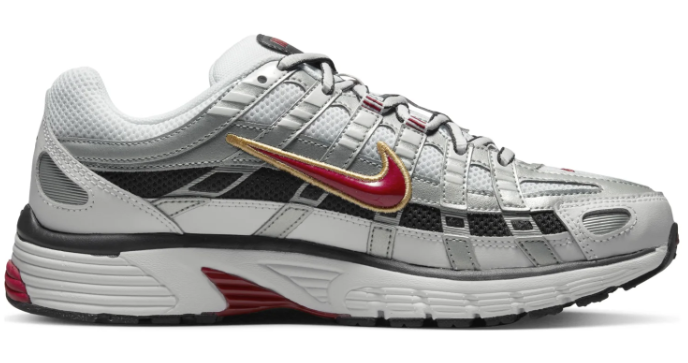 Nike P-6000 CNPT Women's 'Metallic Silver Red' | Scarlet Frequency