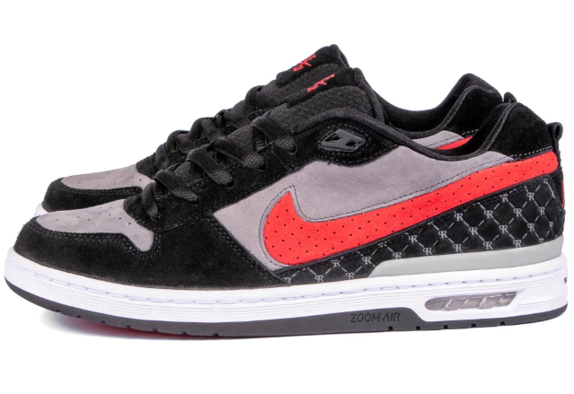Nike SB Paul Rodriguez Zoom Air Low Black/Varsity Red/Flint Grey | Redline Session | SALE