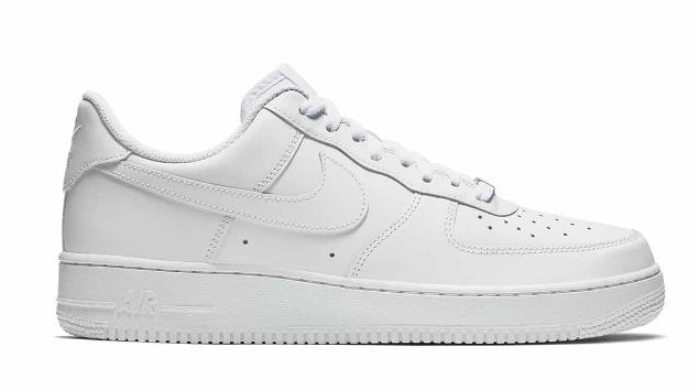 Nike Air Force 1 '07 Triple White Men's Sneakers | Blank Canvas