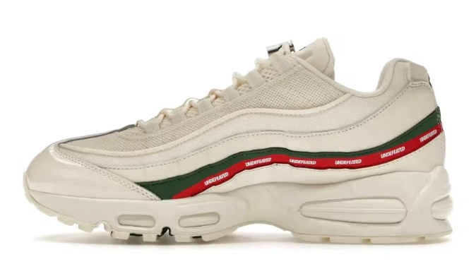 Nike Air Max 95 SP Undefeated Sail | Sail Street Almanac
