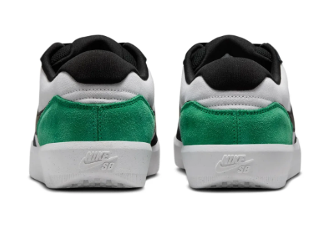 Nike SB Force 58 White/Black Stadium Green | Greenline Interlude