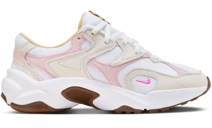 Nike AL8 Women's White/Pink/Brown | Rosewood Weekend