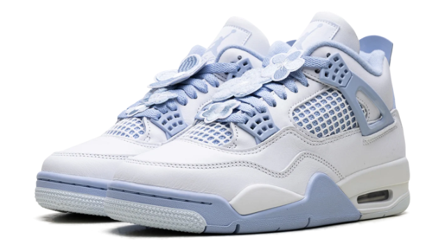 Air Jordan 4 WMNS Aluminum HV0823 100 | Silver Interlude