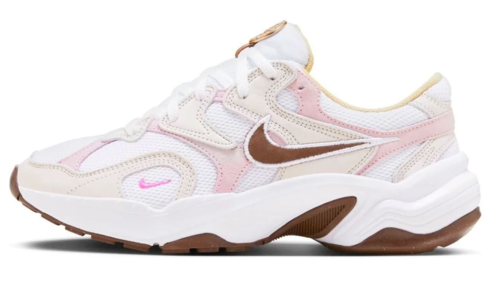 Nike AL8 Women's White/Pink/Brown | Rosewood Weekend