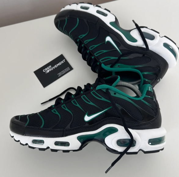 Nike Air Max Plus TN Black/Green 'Malachite' | Verdant Afterimage