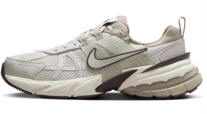 Nike V2K Run Women's 'Light Greenish Brown Khaki Earth Light Bone' | Quiet Terrain