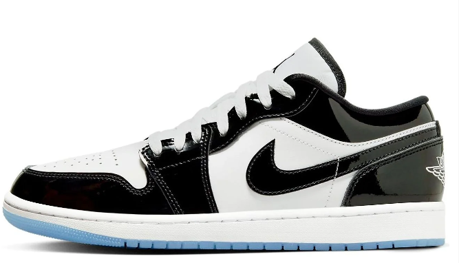Air Jordan 1 Low SE Black White Concord | Concord Counterpoint