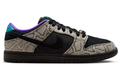 Nike SB Dunk Low Dashawn Jordan 'Snake Skin' Black/Fierce Purple | Sidewalk Afterhours